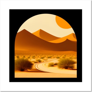 Desert Landscape Posters and Art